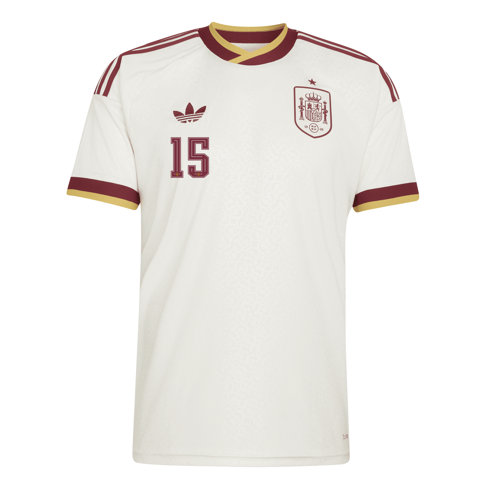 Camiseta Hombre Segunda Equipación Mundial 2026 - Álex B. - 15