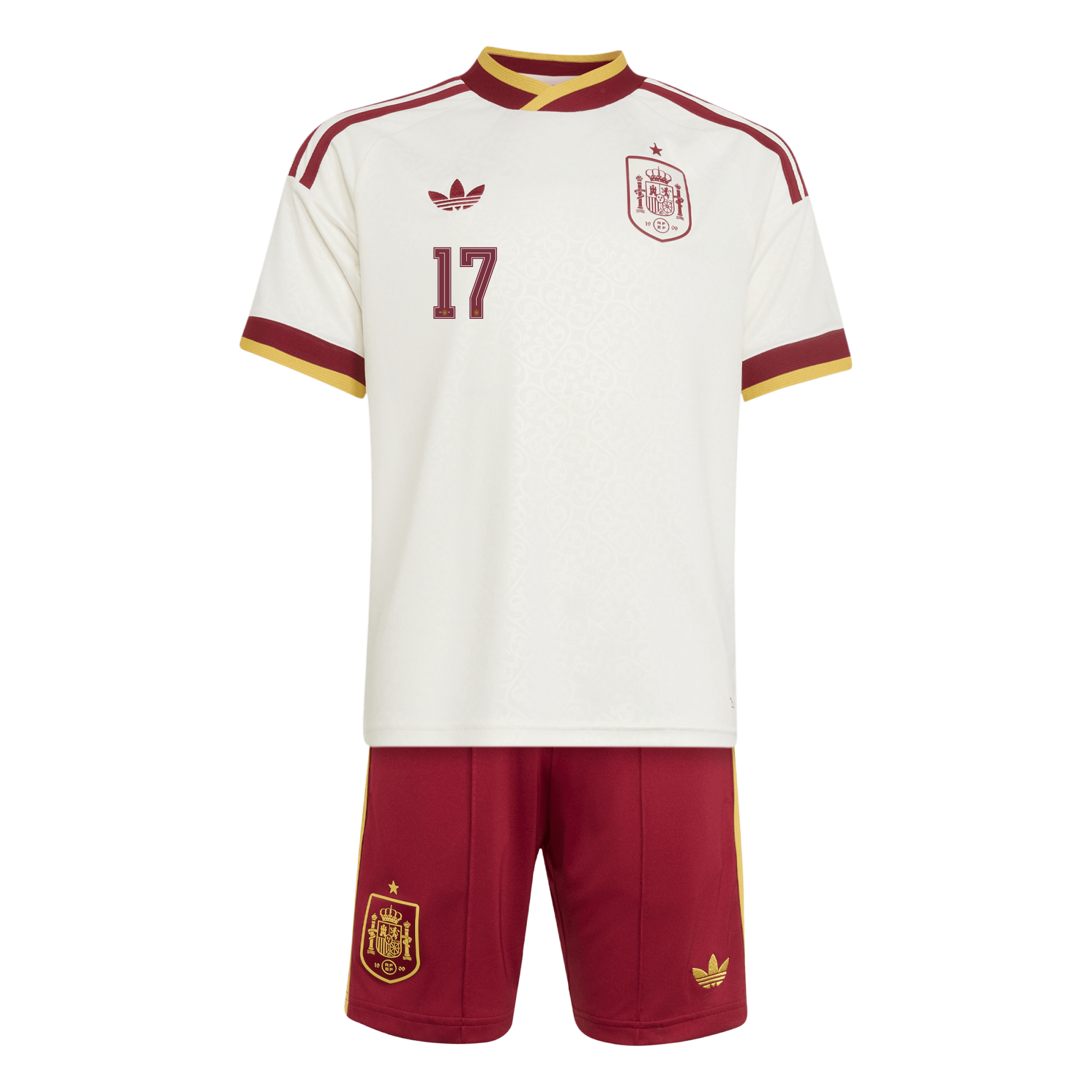 Conjunto Niños Segunda Equipación Mundial 2026 - Williams JR - 17