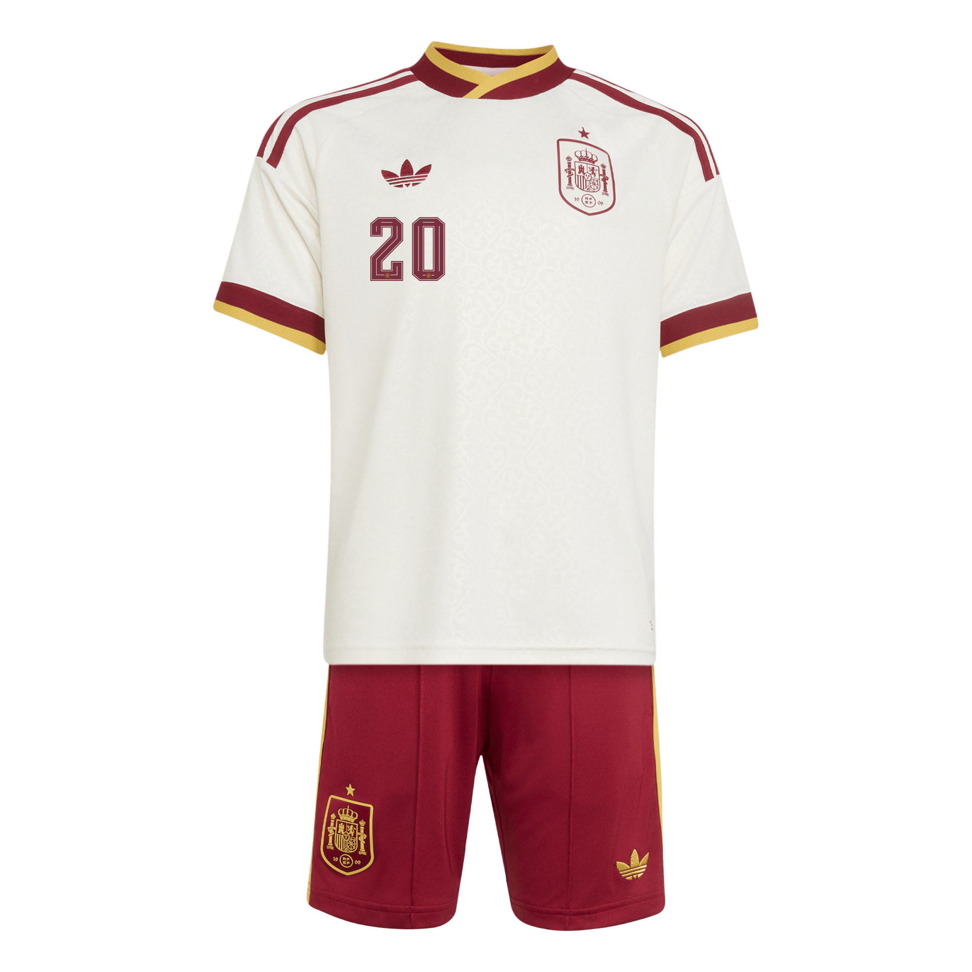 Conjunto Niños Segunda Equipación Mundial 2026 - Pedri - 20