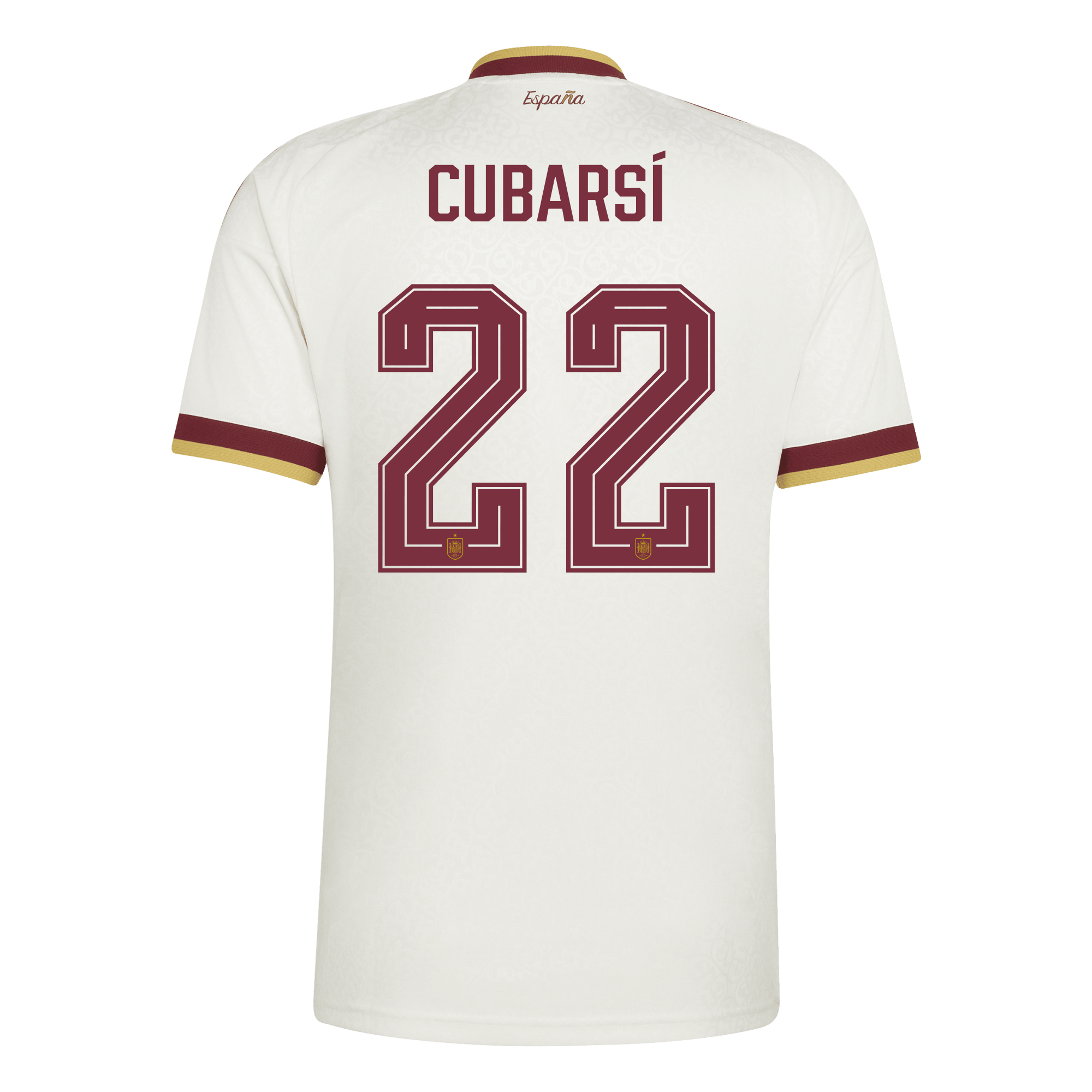 Camiseta Hombre Segunda Equipación Mundial 2026 - Cubarsí - 22