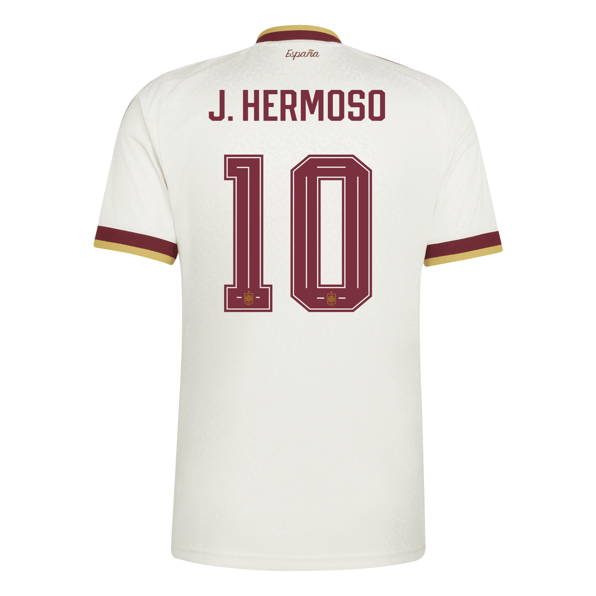 Camiseta Hombre Segunda Equipación Mundial 2026 - J. Hermoso - 10