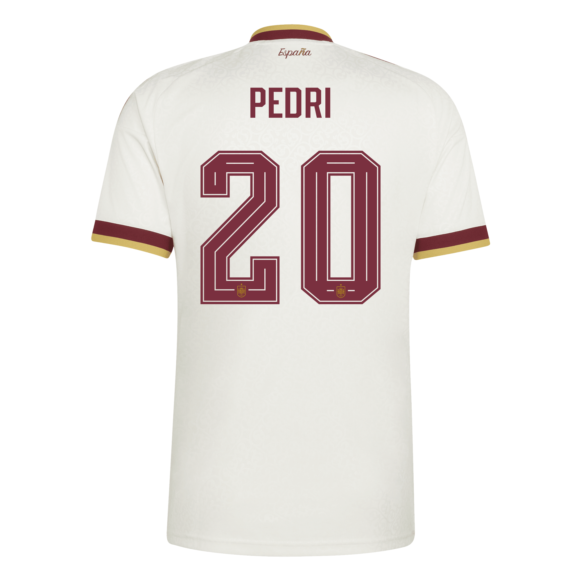 Men's 2026 World Cup Away Jersey - Pedri - 20