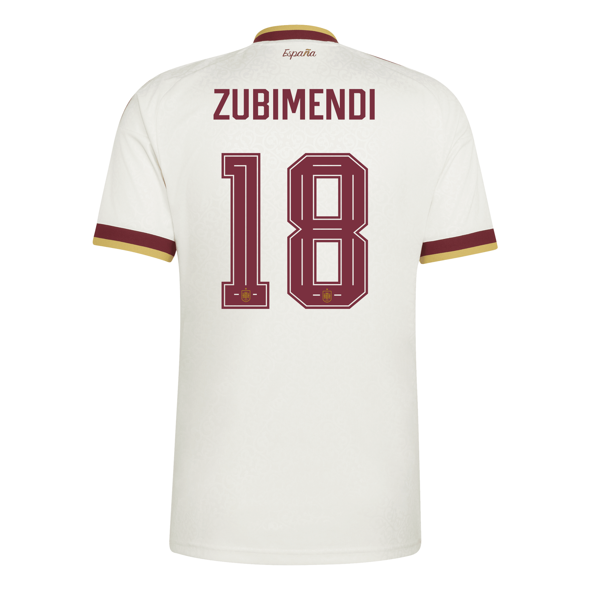 Camiseta Hombre Segunda Equipación Mundial 2026 - Zubimendi - 18