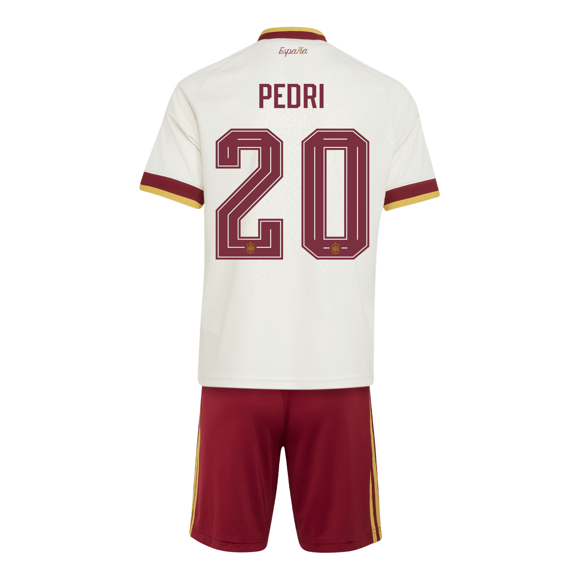Conjunto Niños Segunda Equipación Mundial 2026 - Pedri - 20