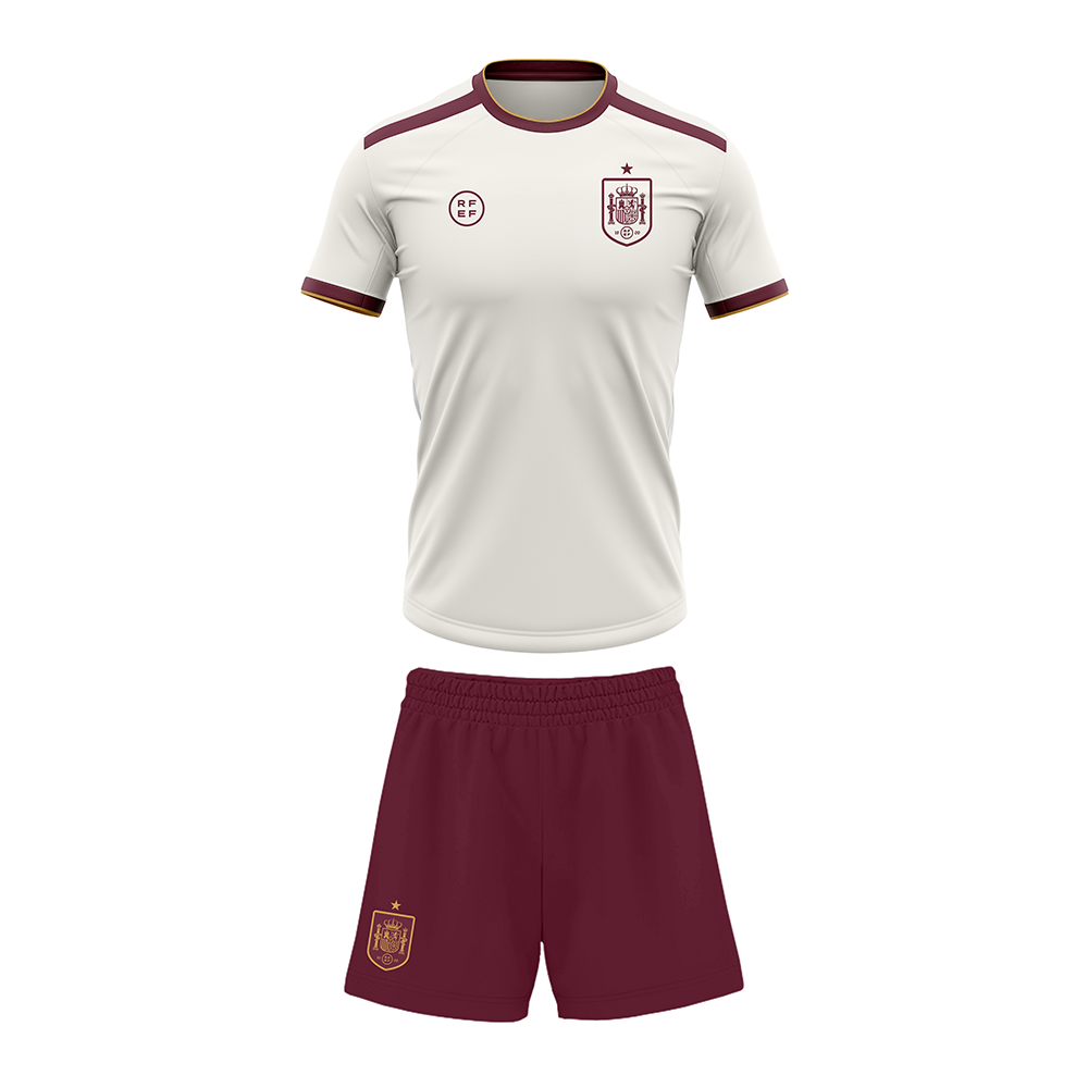 Conjunto Niños Réplica Segunda Equipación Mundial 2026