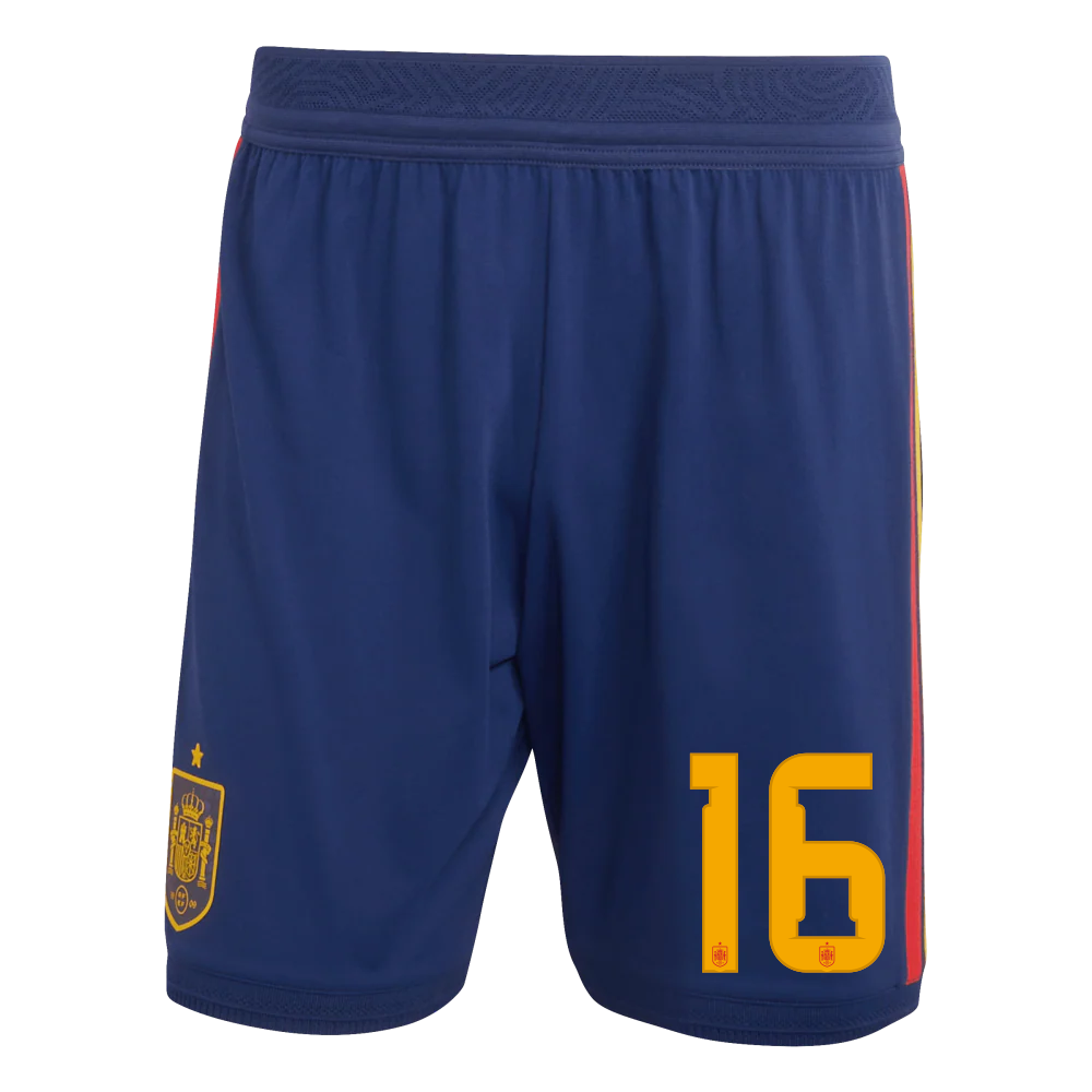 Pantalón Corto Hombre Authentic Primera Equipación - Dorsal 16