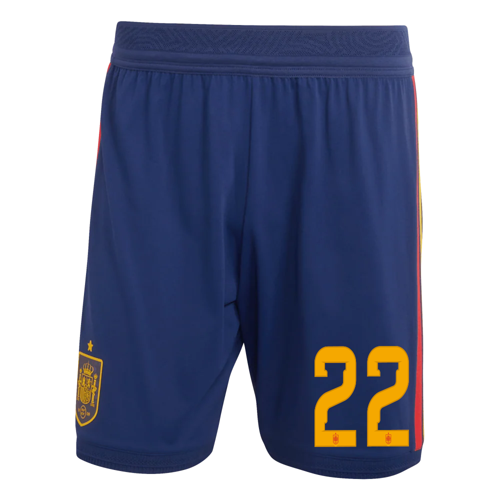 Pantalón Corto Hombre Authentic Primera Equipación - Dorsal 22