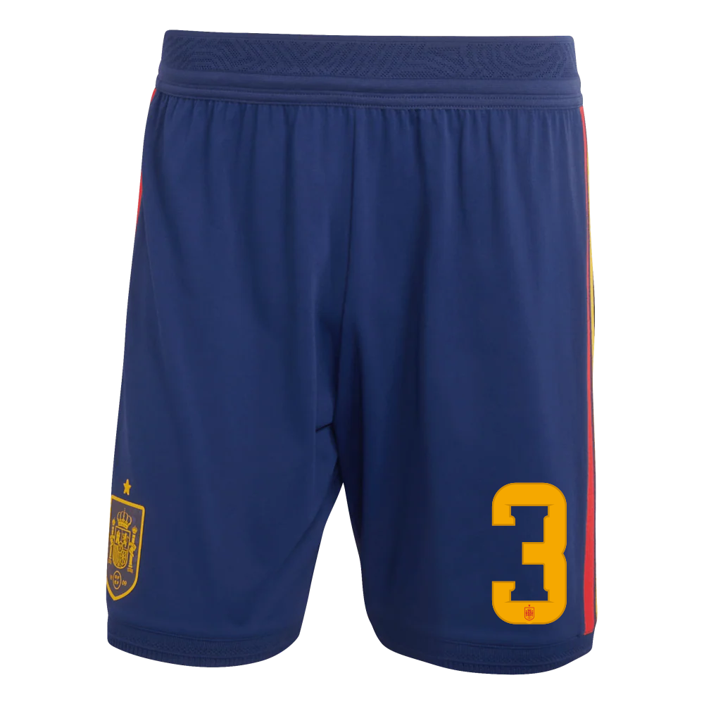 Pantalón Corto Hombre Authentic Primera Equipación - Dorsal 3