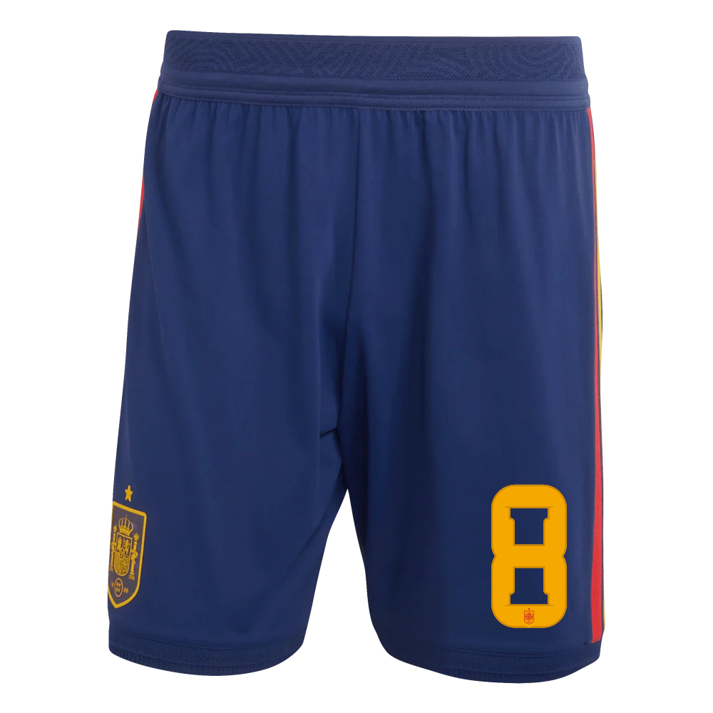 Pantalón Corto Hombre Authentic Primera Equipación - Dorsal 8