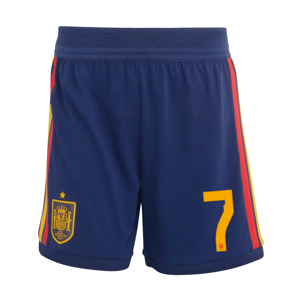 Pantalón Corto Mujer Primera Equipación - Dorsal 7