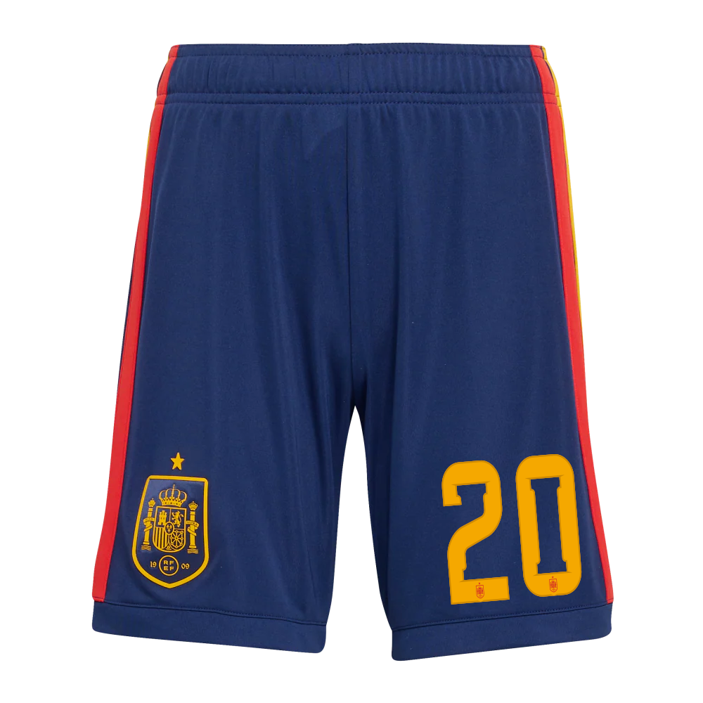 Pantalón Corto Niño Primera Equipación - Dorsal 20