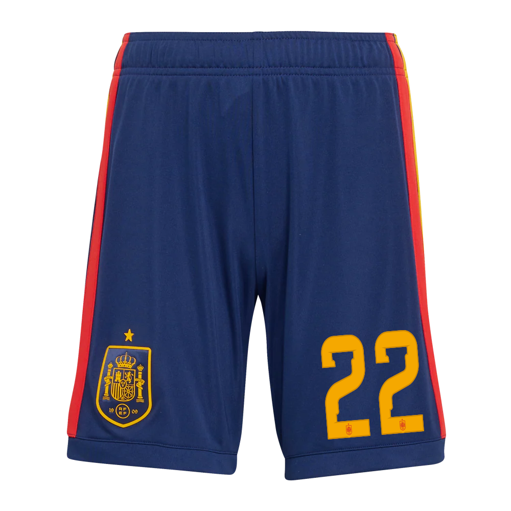 Pantalón Corto Niño Primera Equipación - Dorsal 22