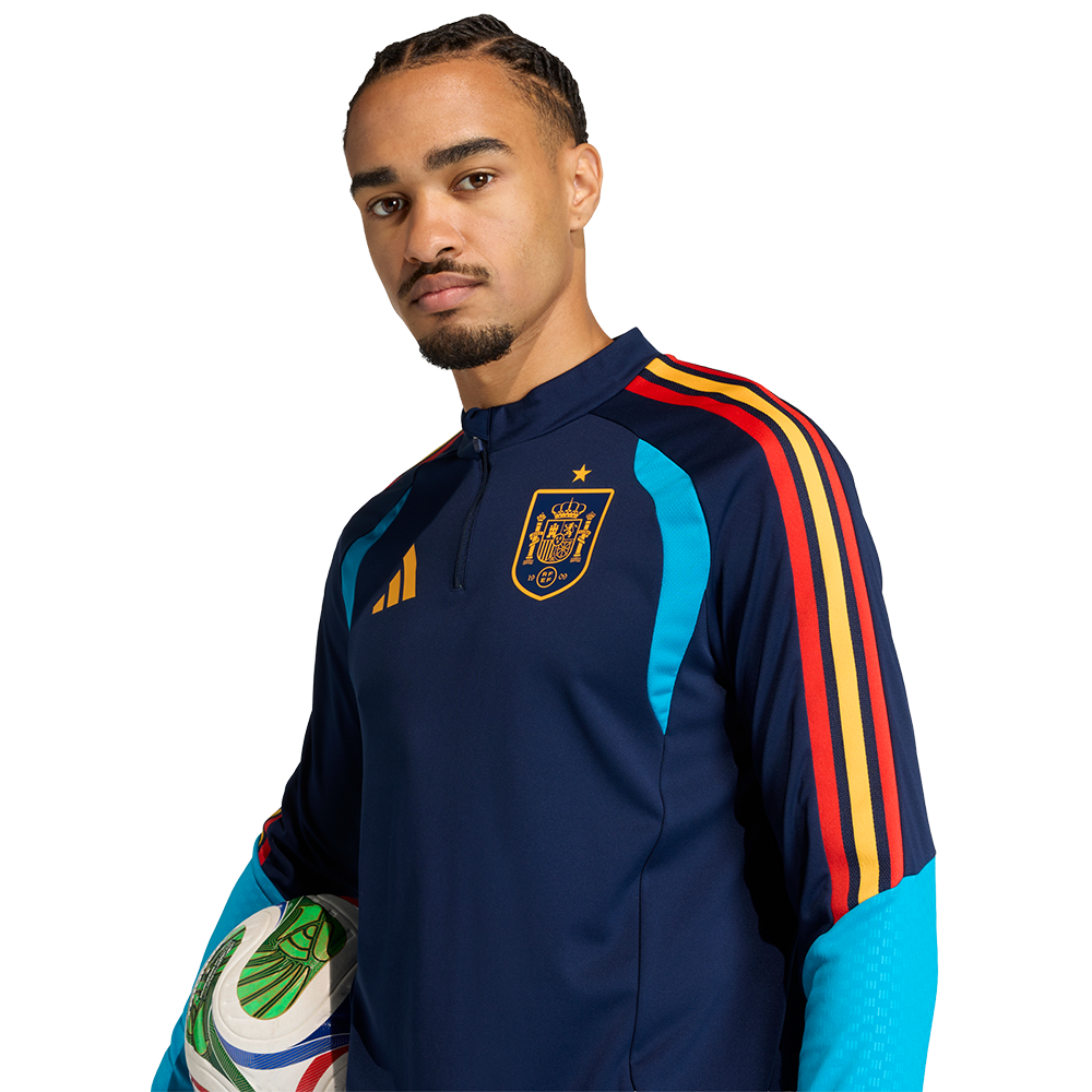 Camiseta Entrenamiento Hombre Marino Manga Larga