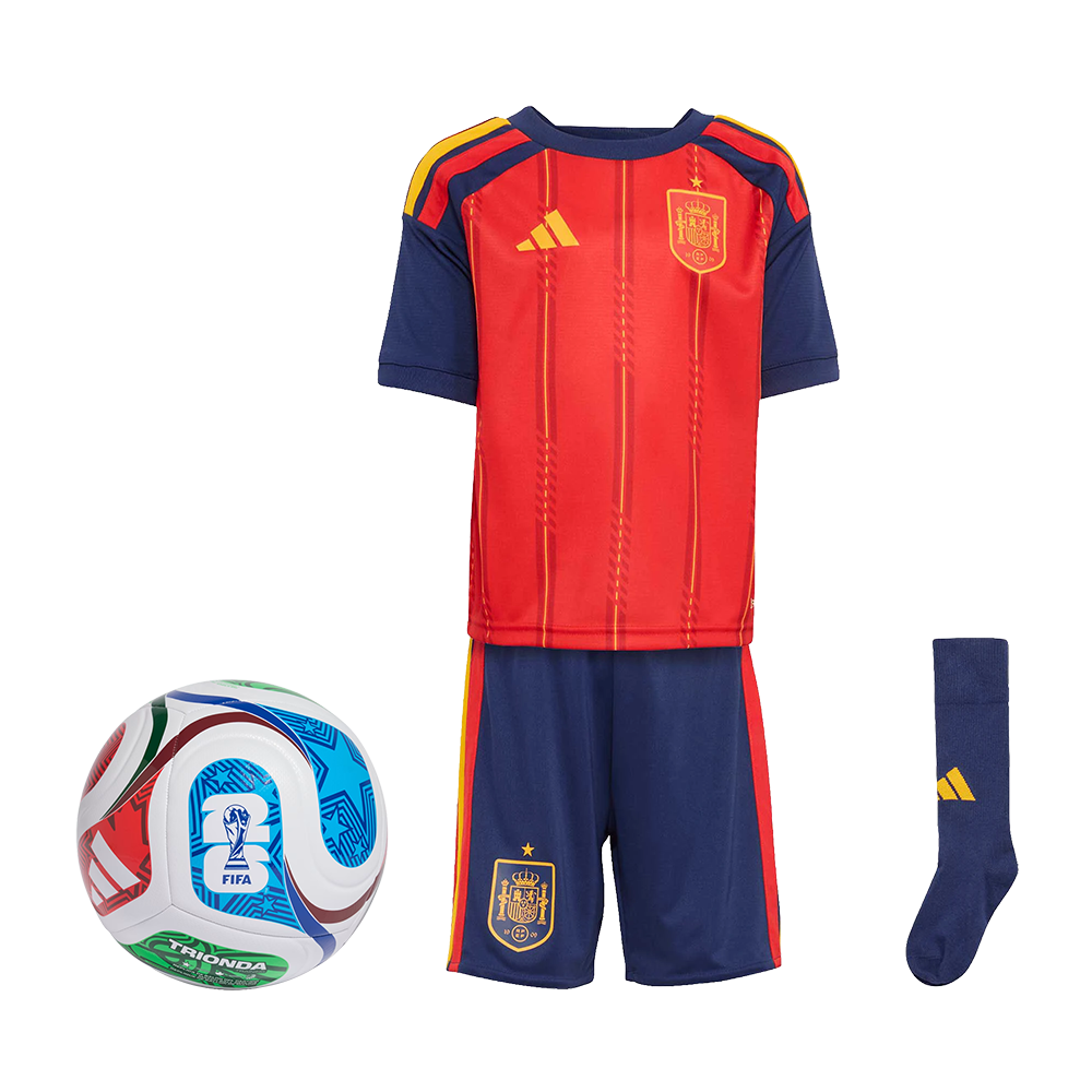 Pack Conjunto Niños Primera Equipación + Balón Trionda