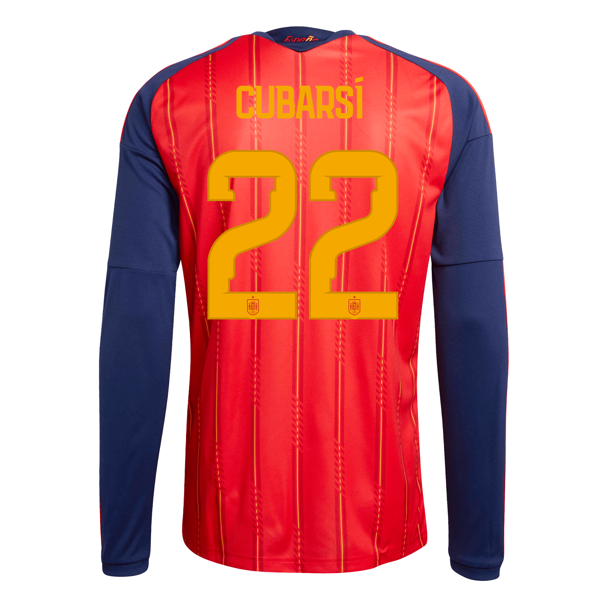 Camiseta Hombre Primera Equipación Mundial 2026 Manga Larga - Cubarsí - 22