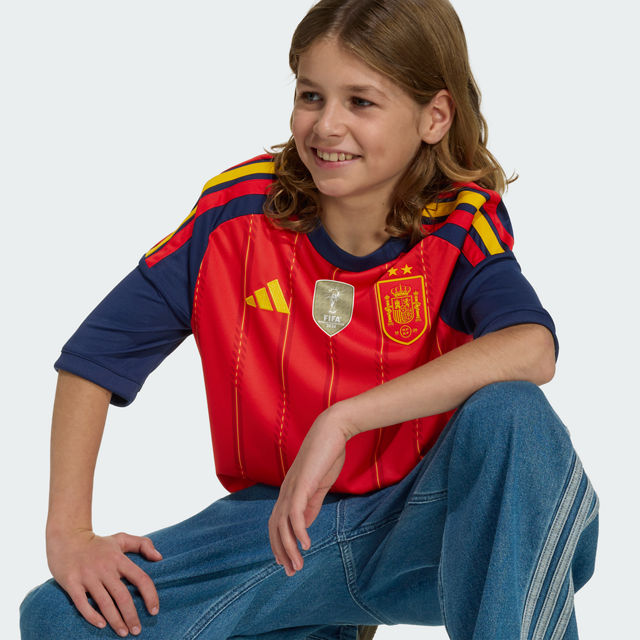Camiseta Niño Primera Equipación - Campeones del Mundo