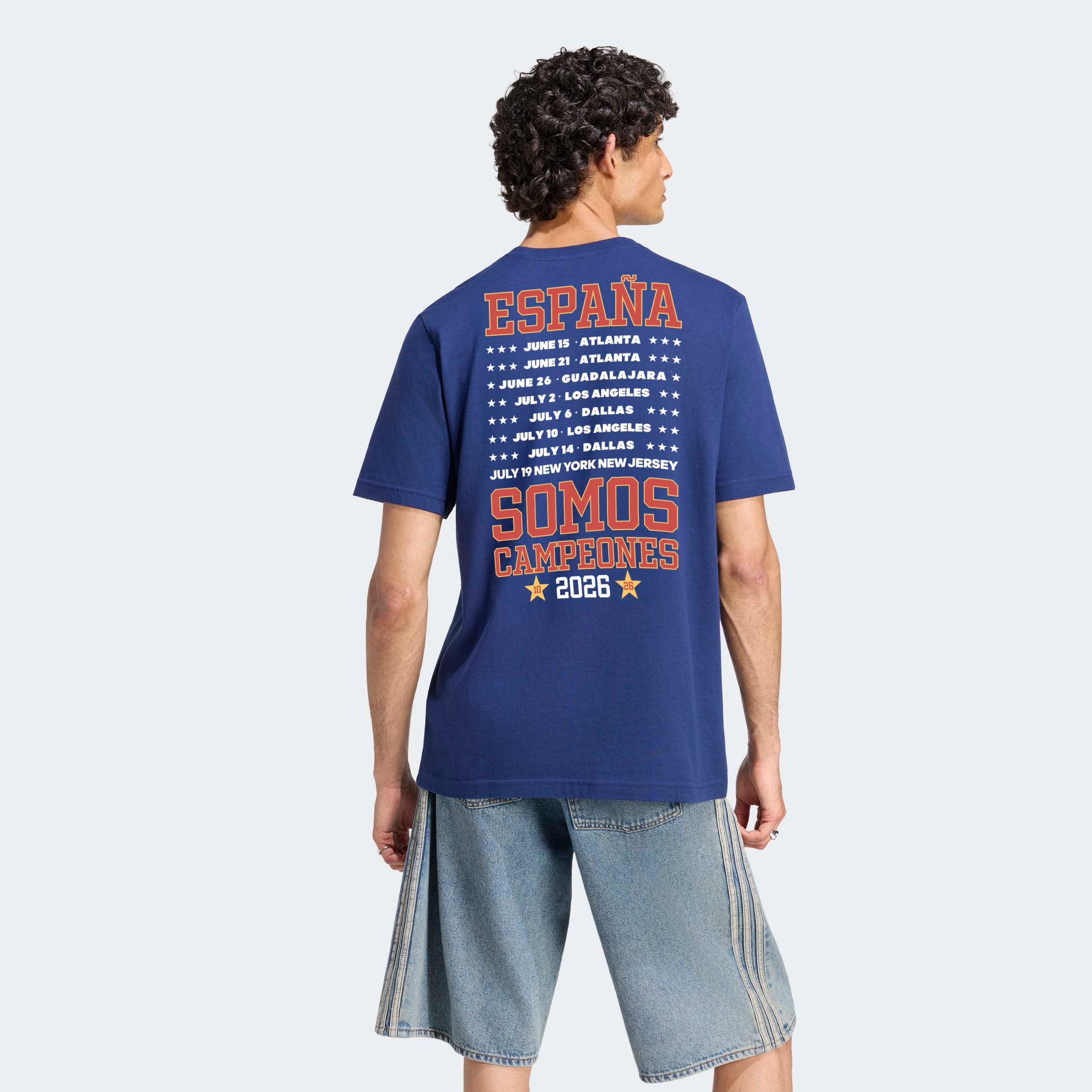 Camiseta Campeones Azul Hombre