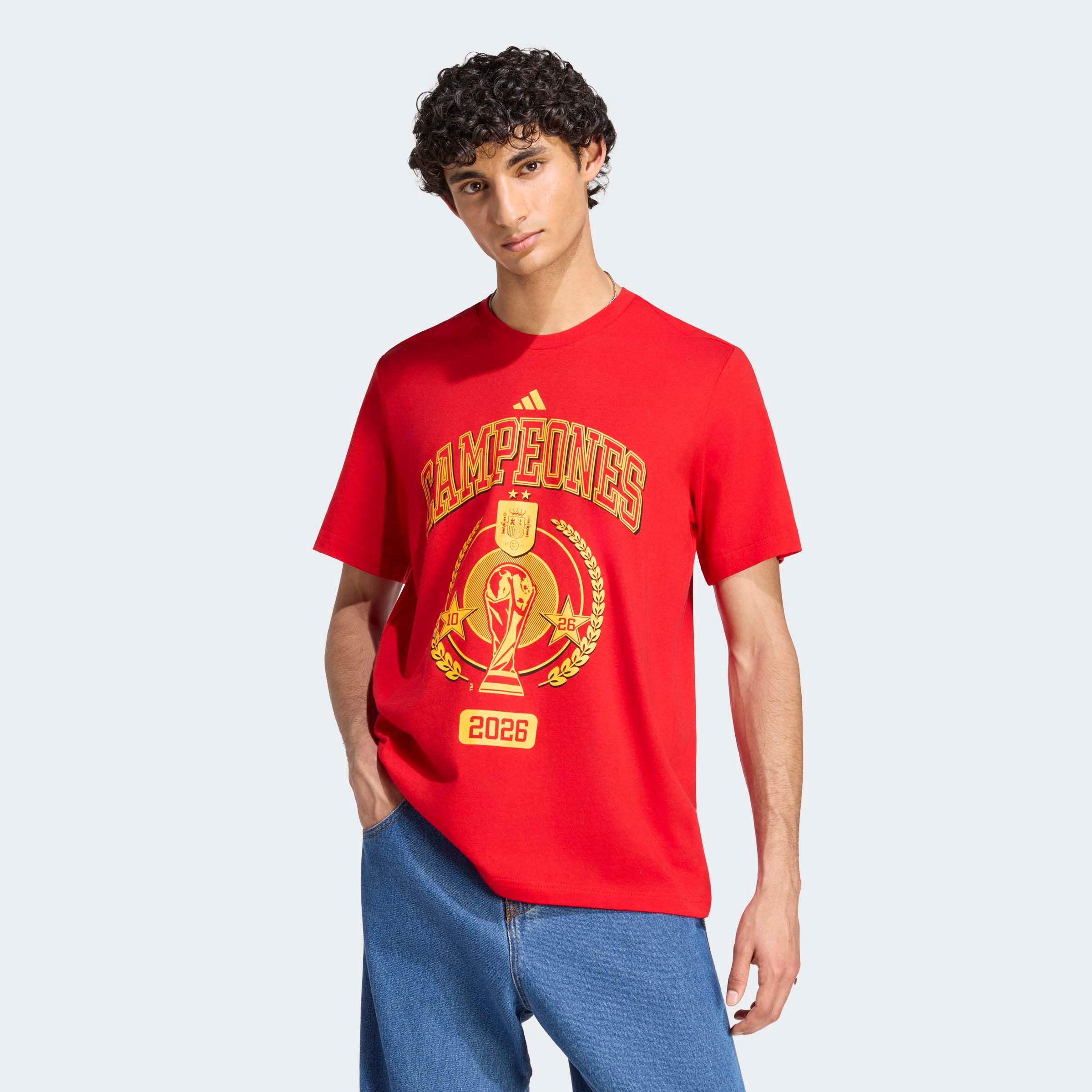 Camiseta Campeones Roja Hombre
