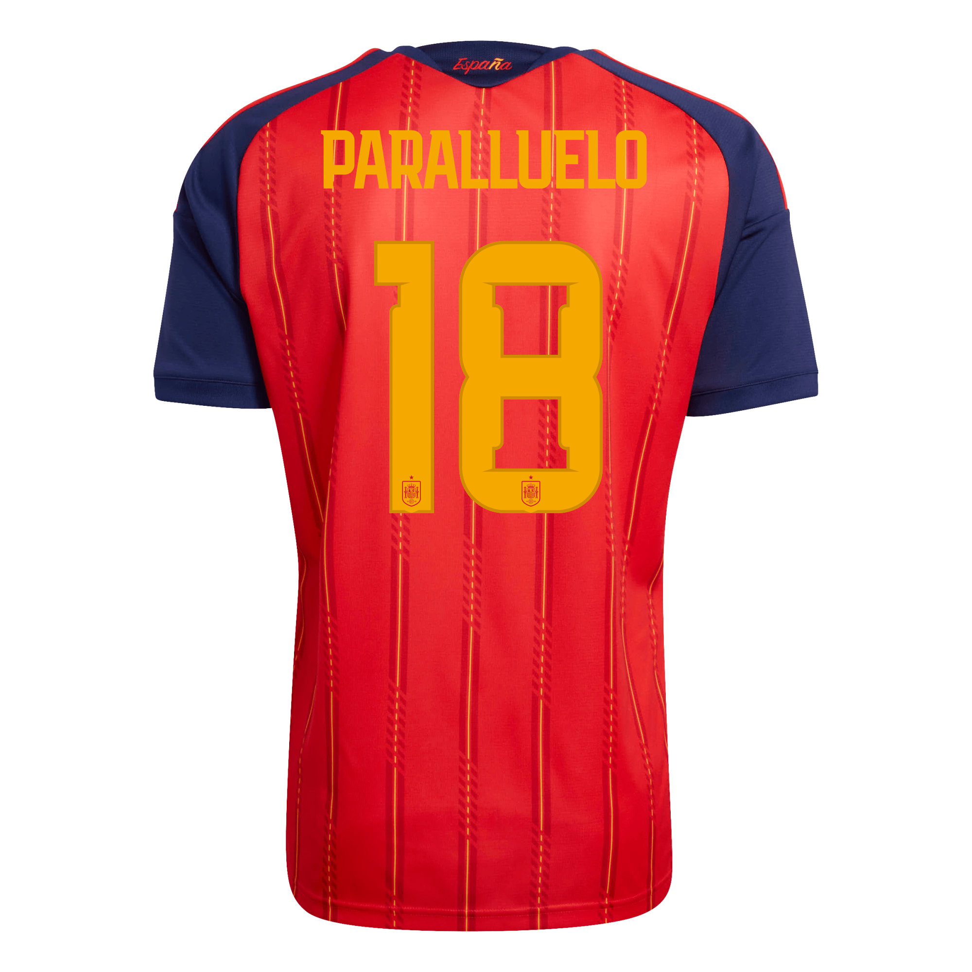 Camiseta Hombre Primera Equipación - Paralluelo - 18