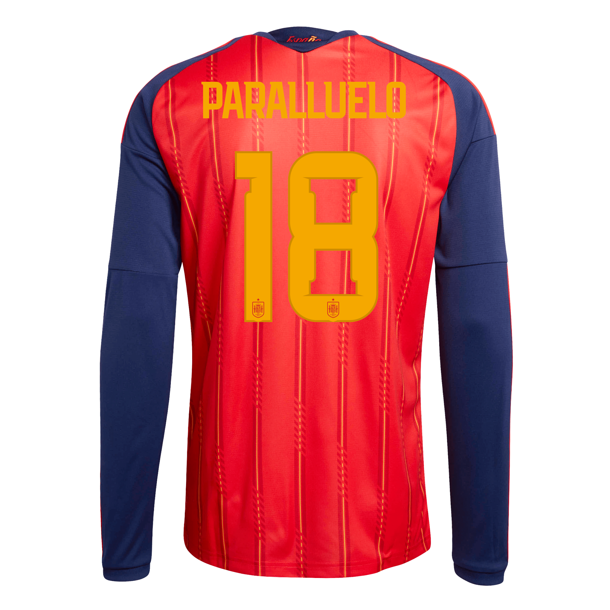 Camiseta Hombre Primera Equipación Manga Larga - Paralluelo - 18