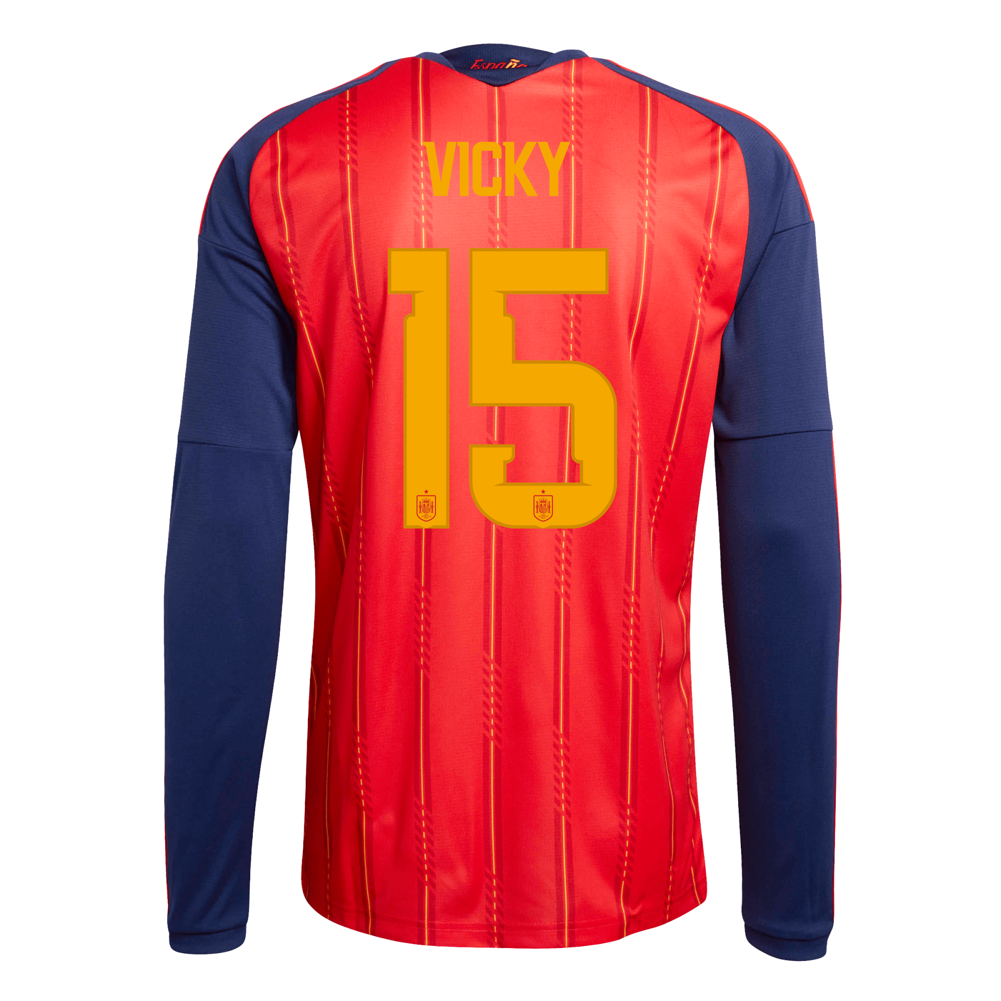 Camiseta Hombre Primera Equipación Manga Larga - Vicky - 15