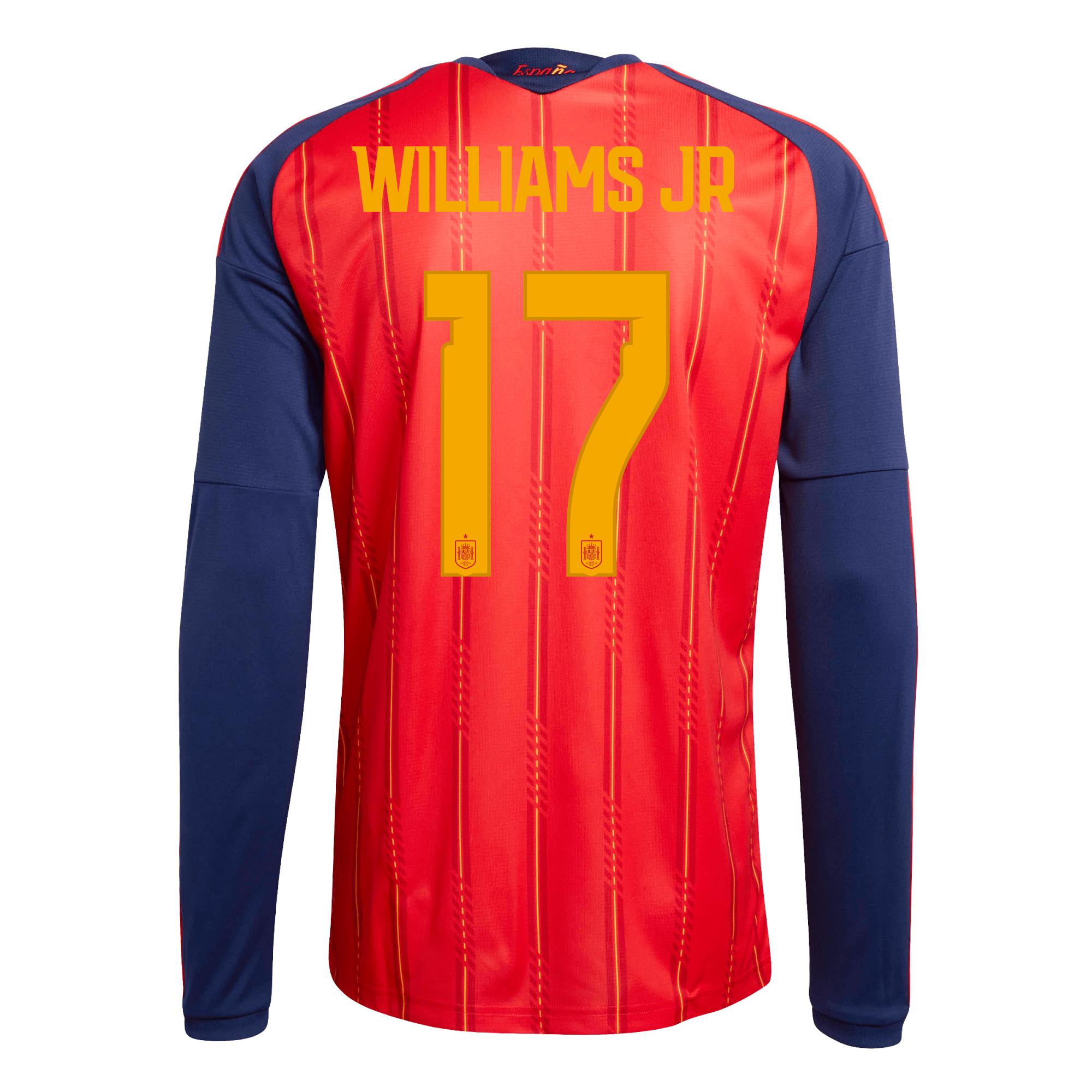 Camiseta Hombre Primera Equipación Manga Larga - Williams JR