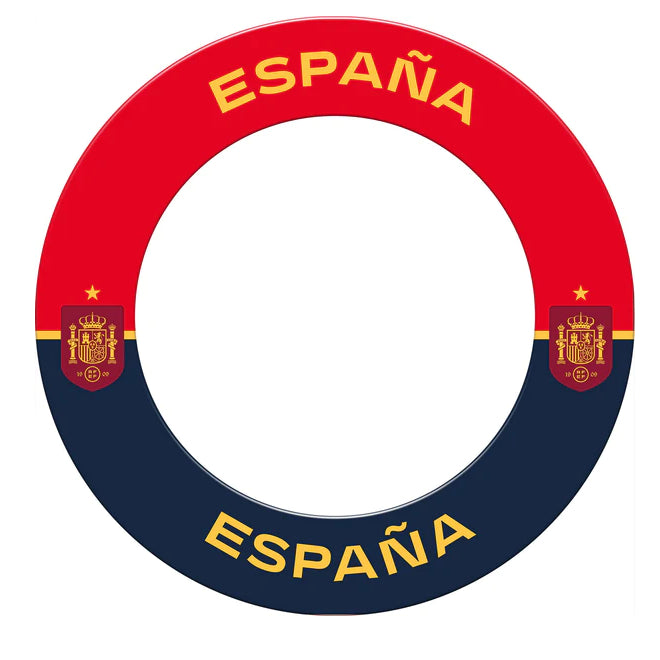 CADRE DE CIBLE ROUGE/BLEU ESPAGNE
