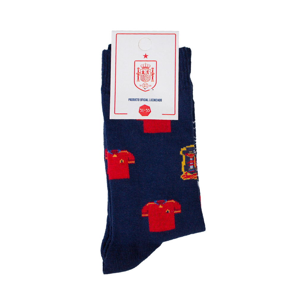 KIDS SOCKS SPAIN 2010 HOME