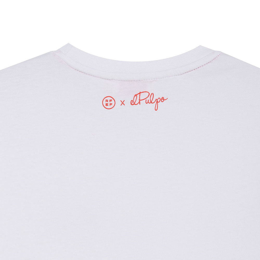 CAMISETA BLANCA ESCUDO RFEF JUNIOR