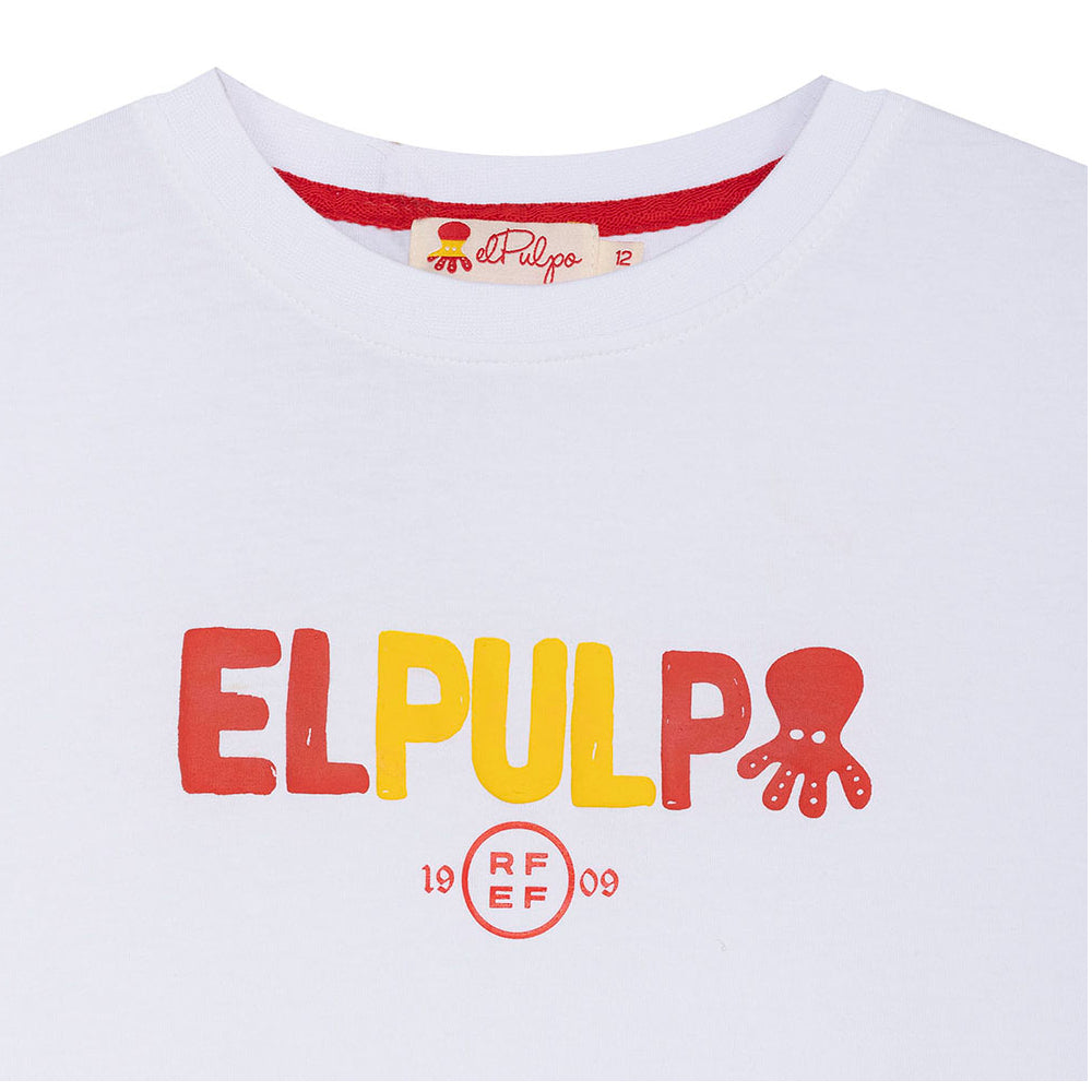 LETTERING RFEF T-SHIRT KIDS