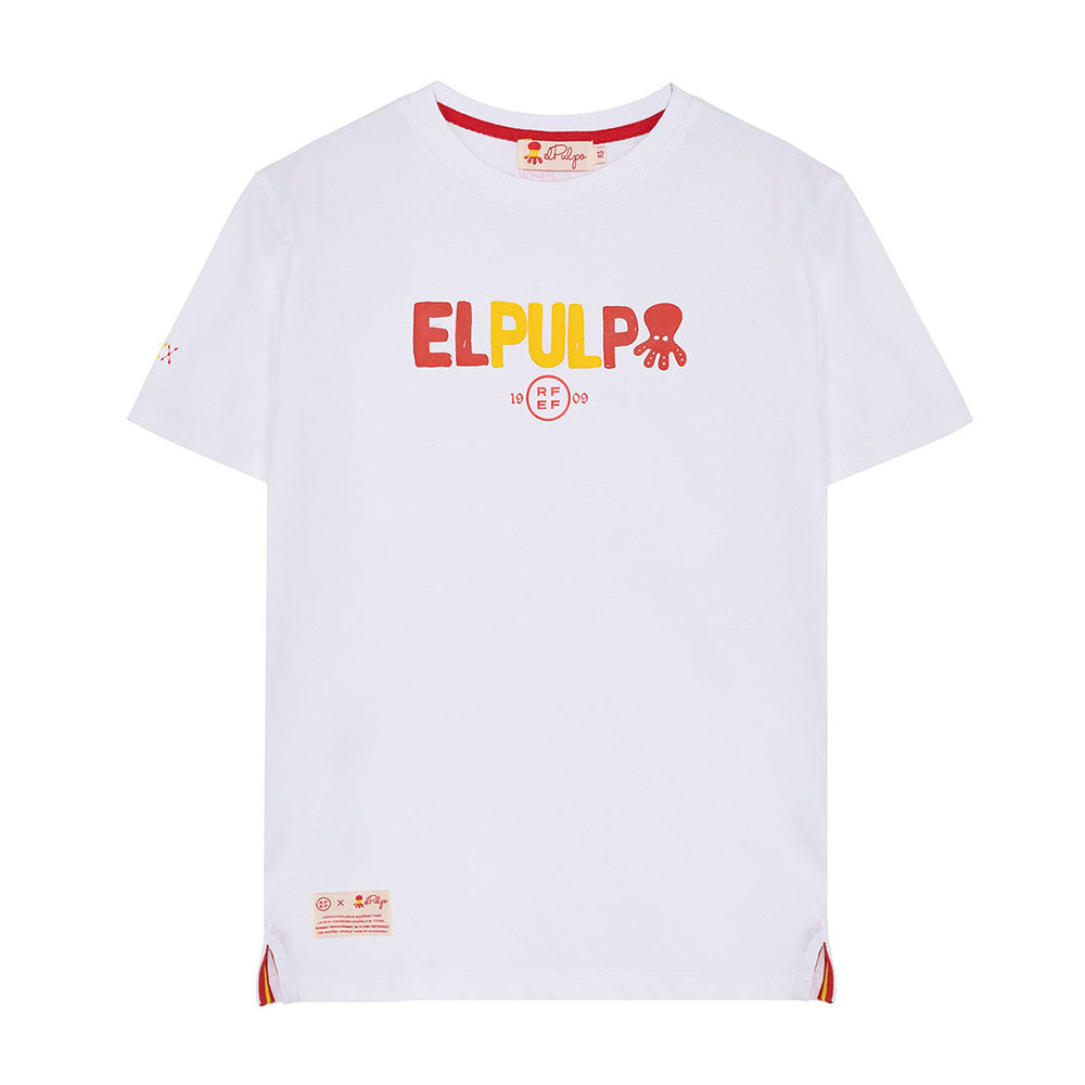 LETTERING RFEF T-SHIRT KIDS
