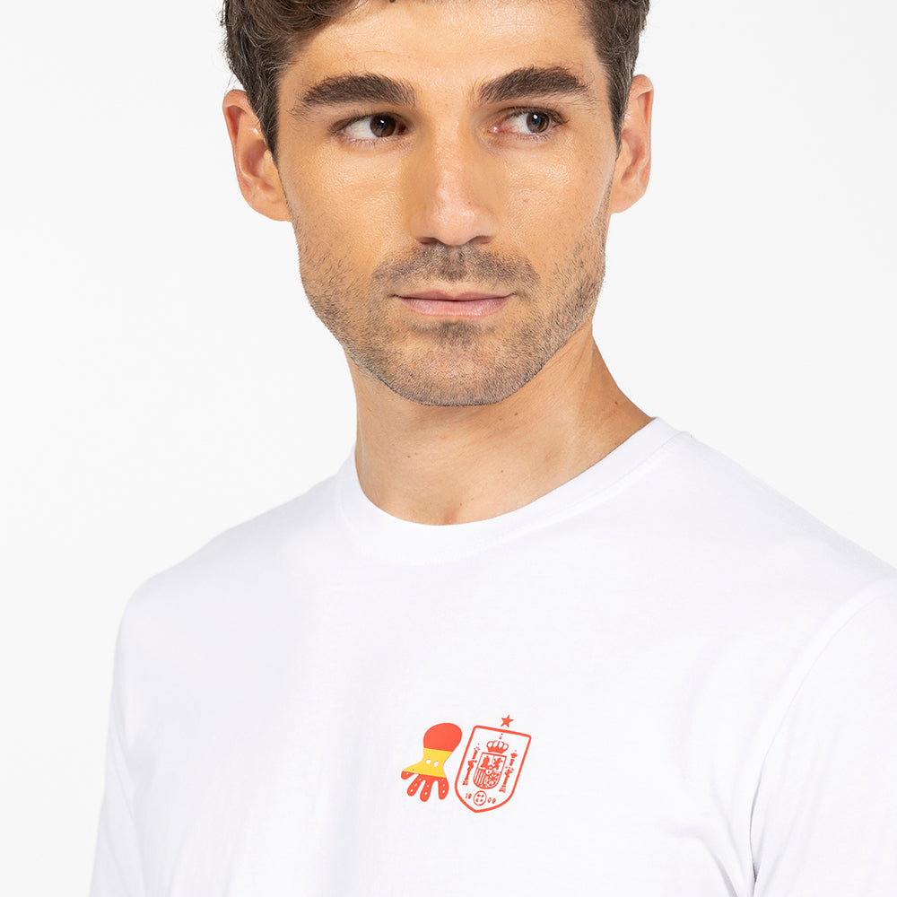 WHITE SHIELD T-SHIRT