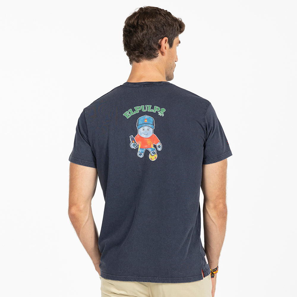 BLUE POCKET T-SHIRT