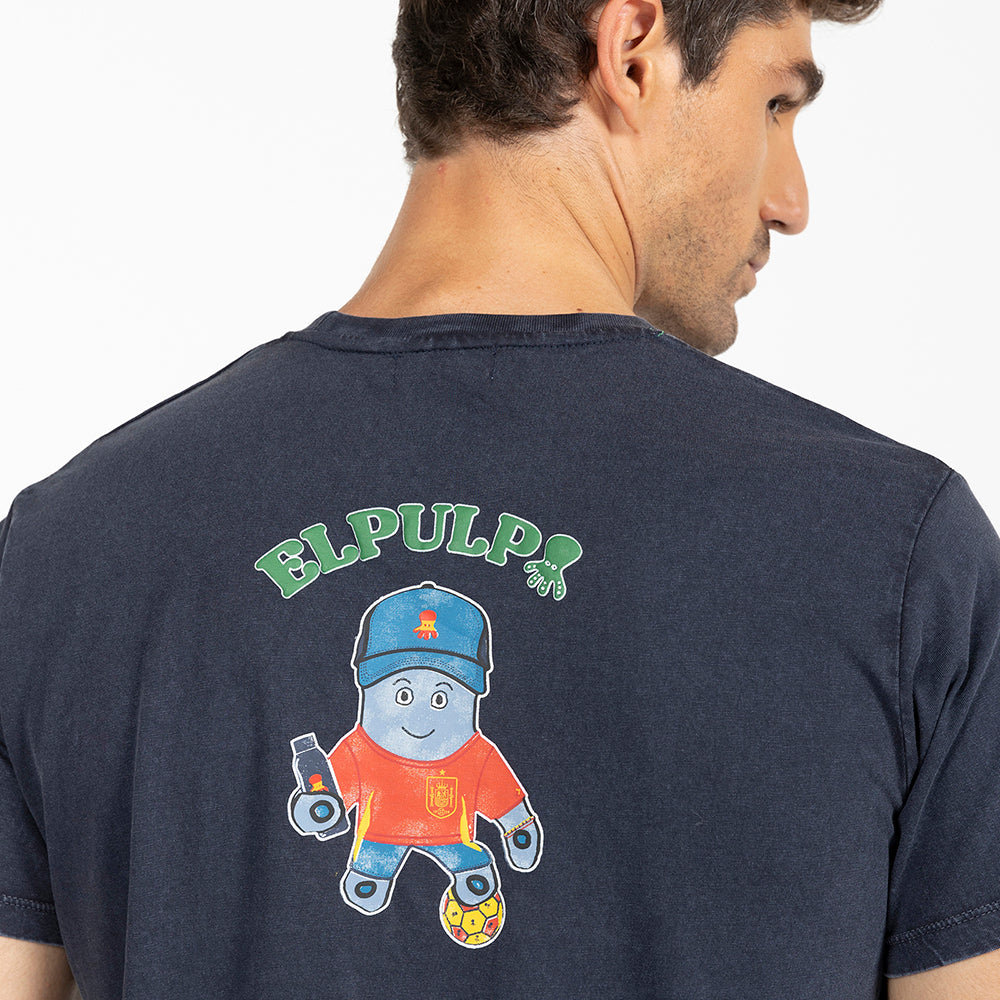 BLUE POCKET T-SHIRT