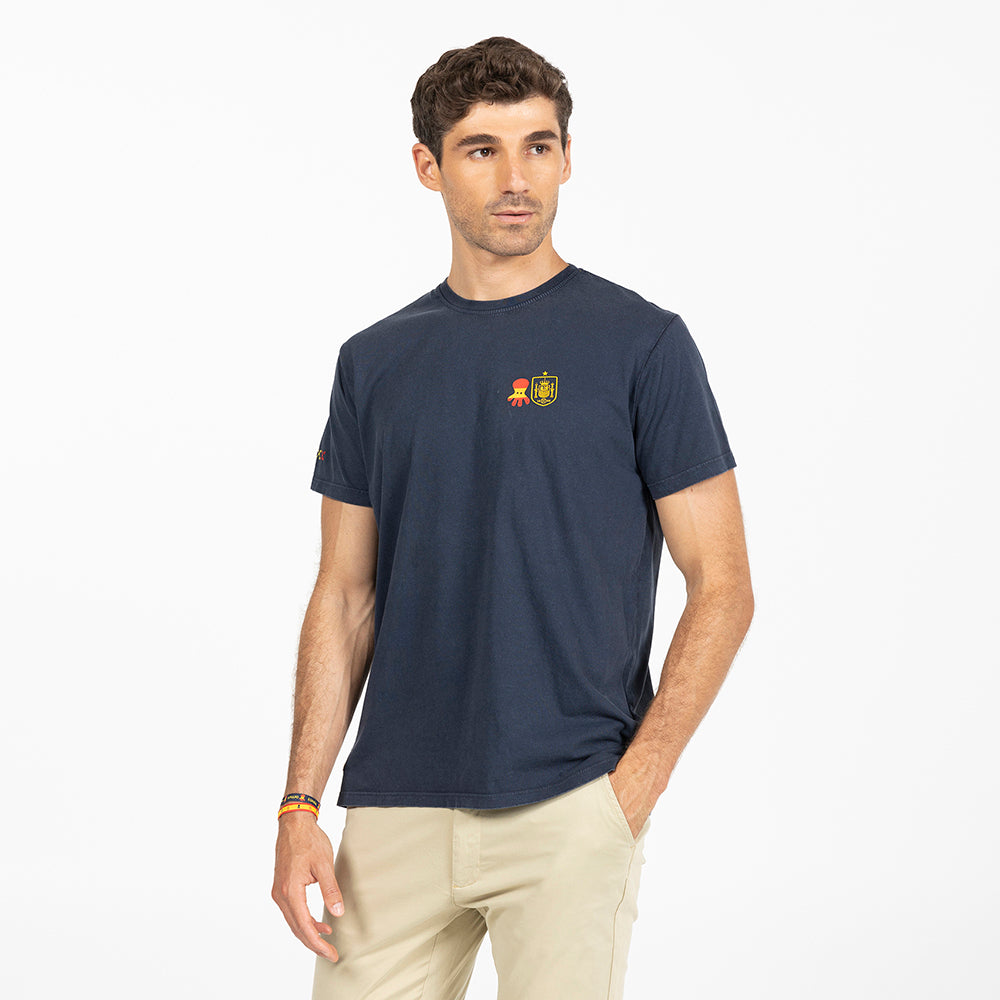 CAMISETA ESCUDO AZUL