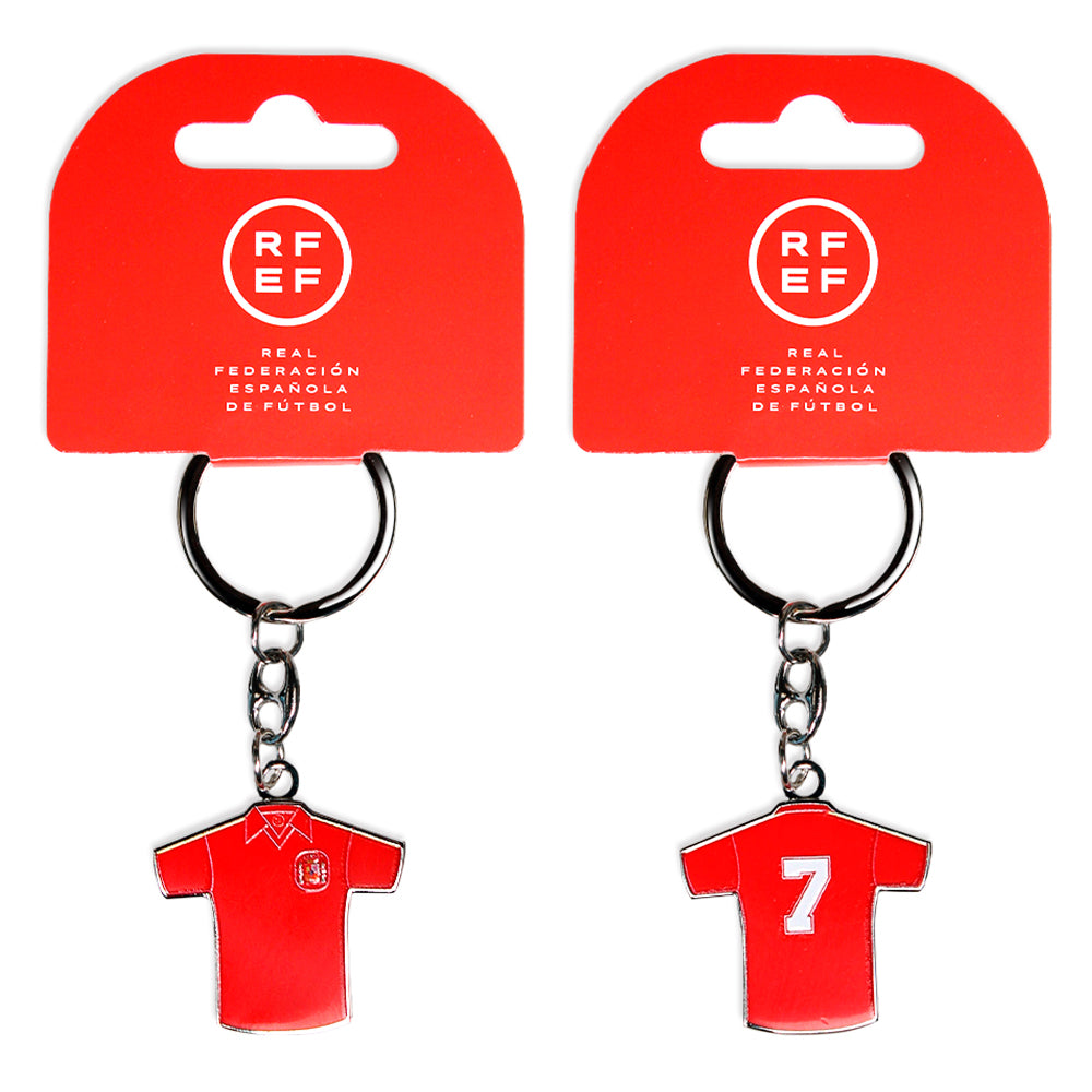 PORTE-CLÉS EN MÉTAL POUR T-SHIRT ESPAGNE 1982