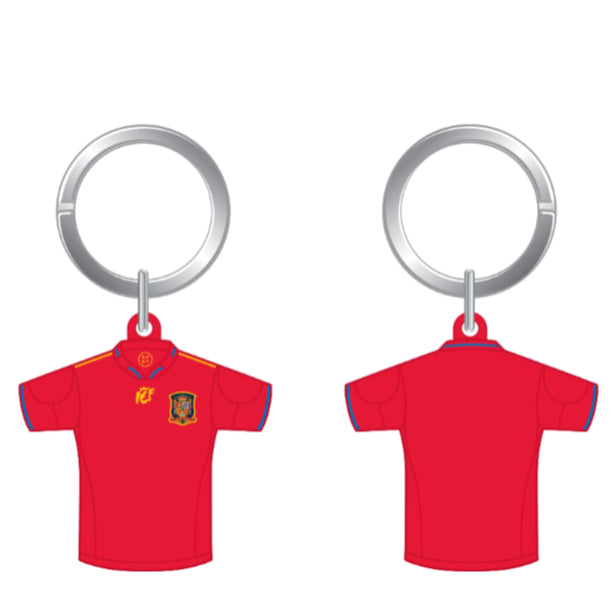 METAL KEYCHAIN FOR SPAIN 2010 HOME T-SHIRT