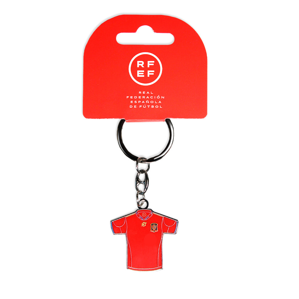METAL KEYCHAIN FOR SPAIN 2010 HOME T-SHIRT