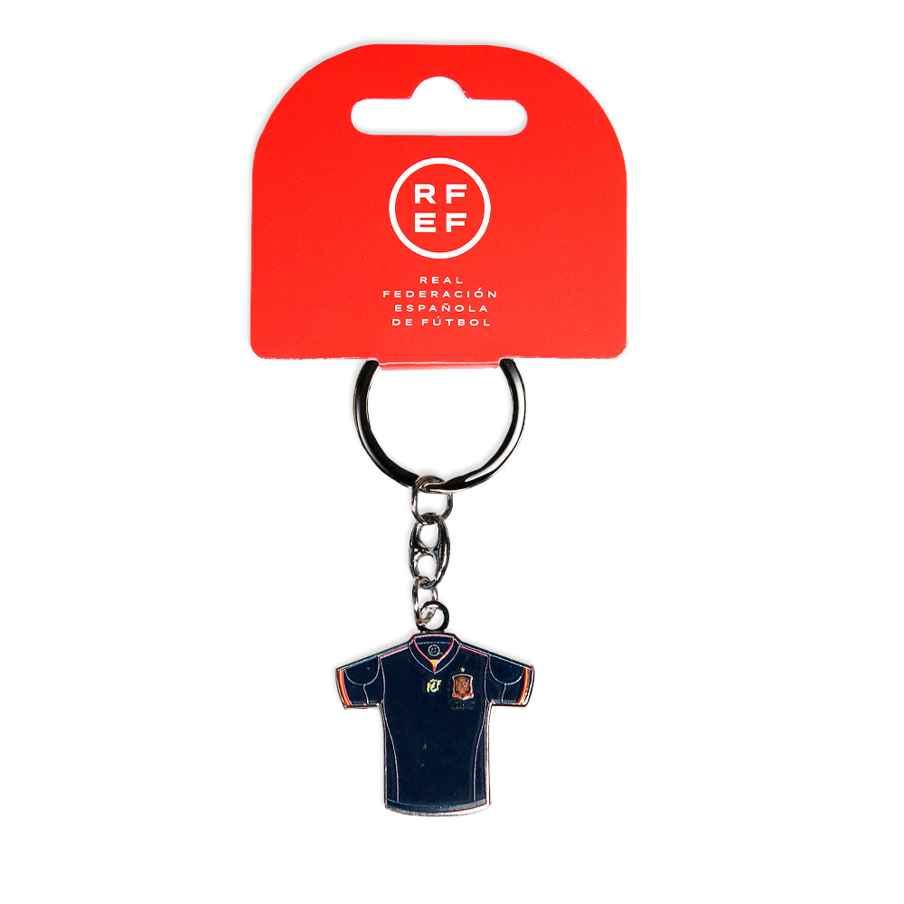 METAL KEYCHAIN FOR SPAIN 2010 AWAY T-SHIRT