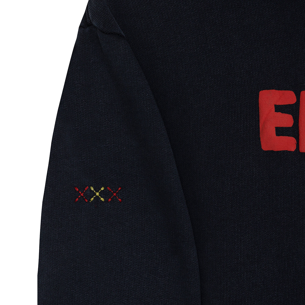 SUDADERA CON CAPUCHA LETTERING RFEF JUNIOR