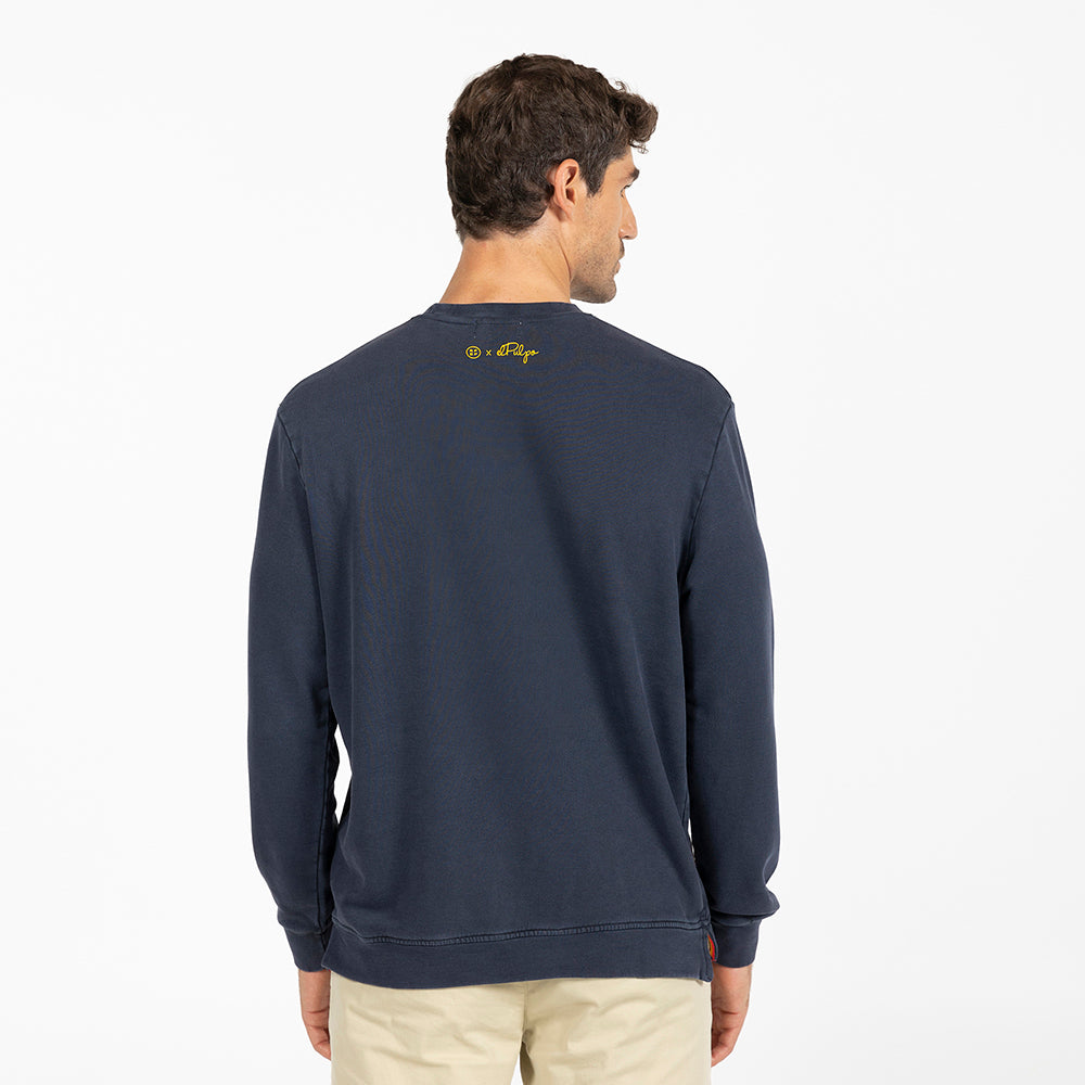 SUDADERA AZUL ESCUDO RFEF