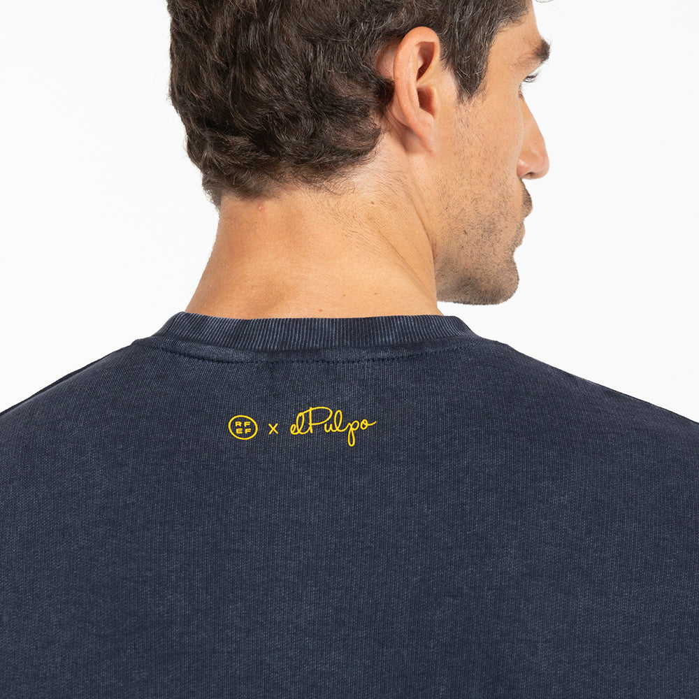 SUDADERA AZUL REMOS ELPULPO