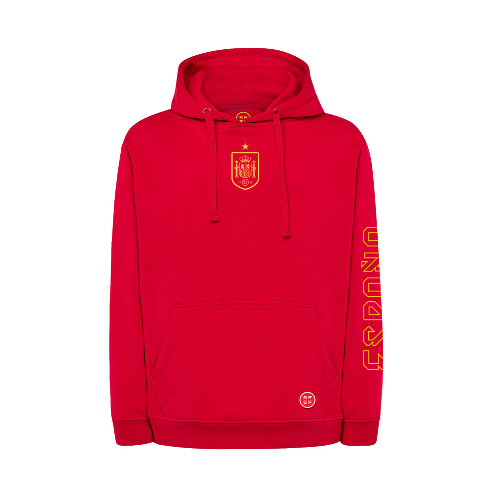 LÄSSIGES ROTES SWEATSHIRT