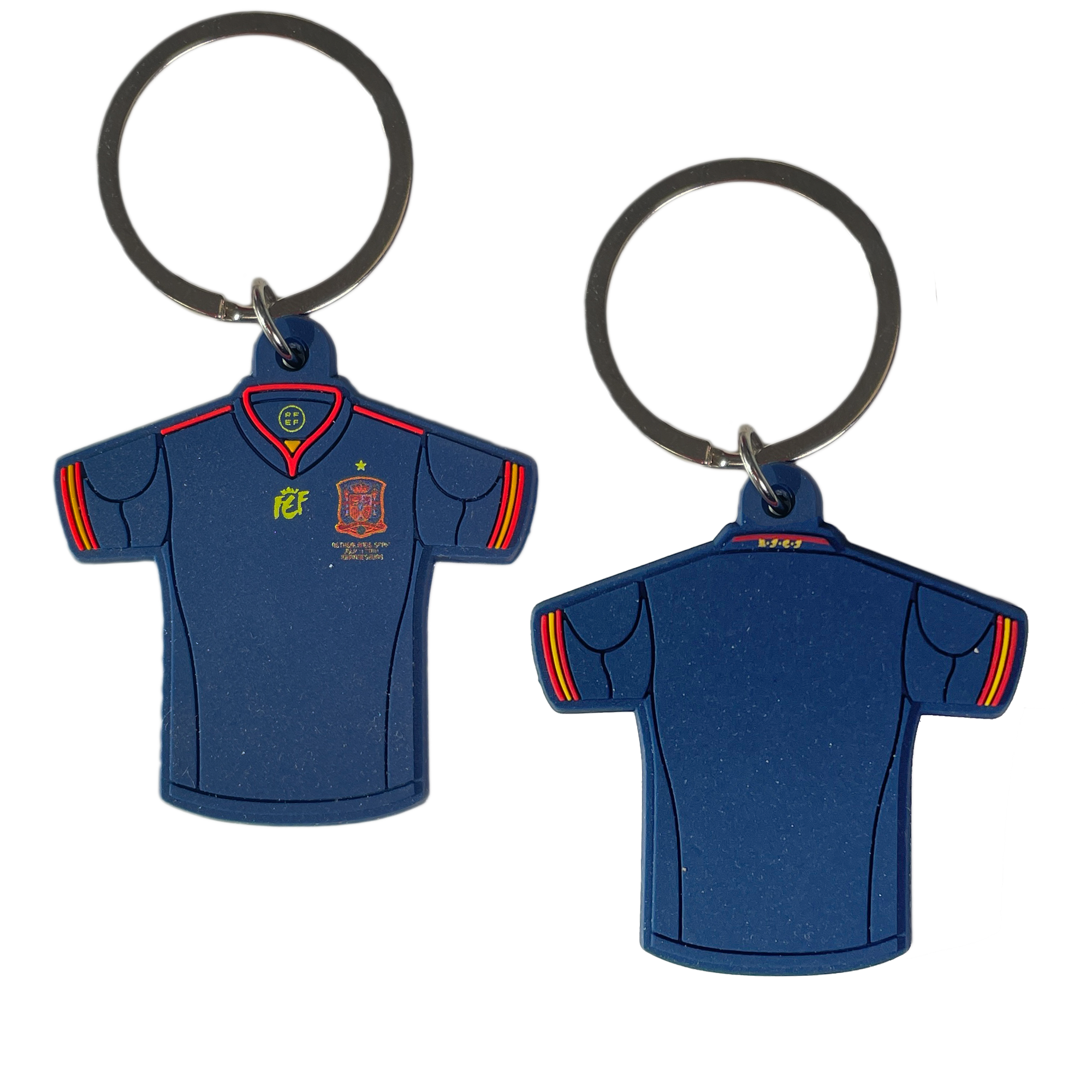 LLAVERO PVC CAMISETA ESPAÑA 2010 AWAY