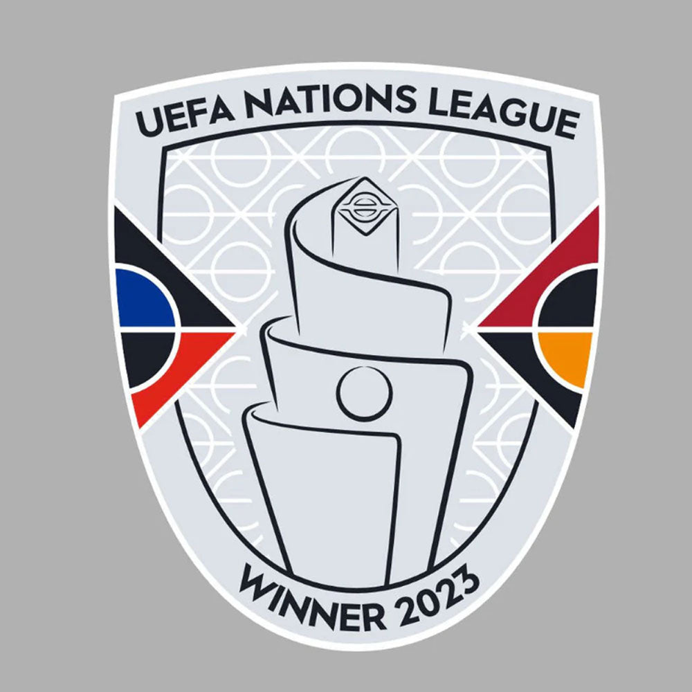 UEFA 2023 NATIONS LEAGUE WINNERS CHEST BADGE