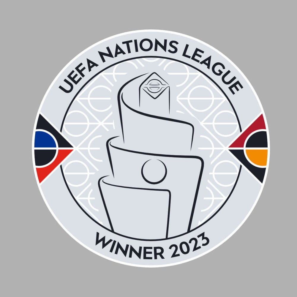 UEFA NATIONS LEAGUE 2023 WINNERS BADGE SLEEVE