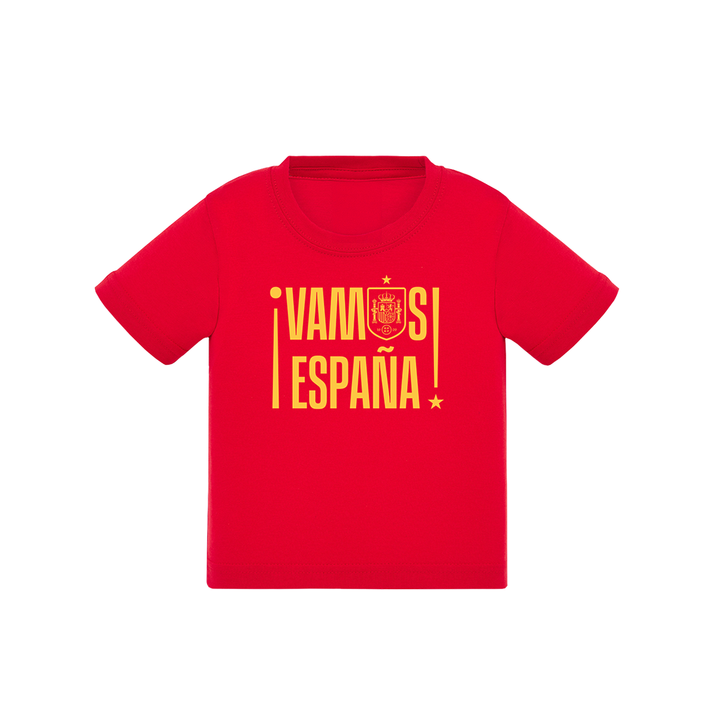 RFEF CAMISETA VAMOS ESPAÑA ROJO 2025