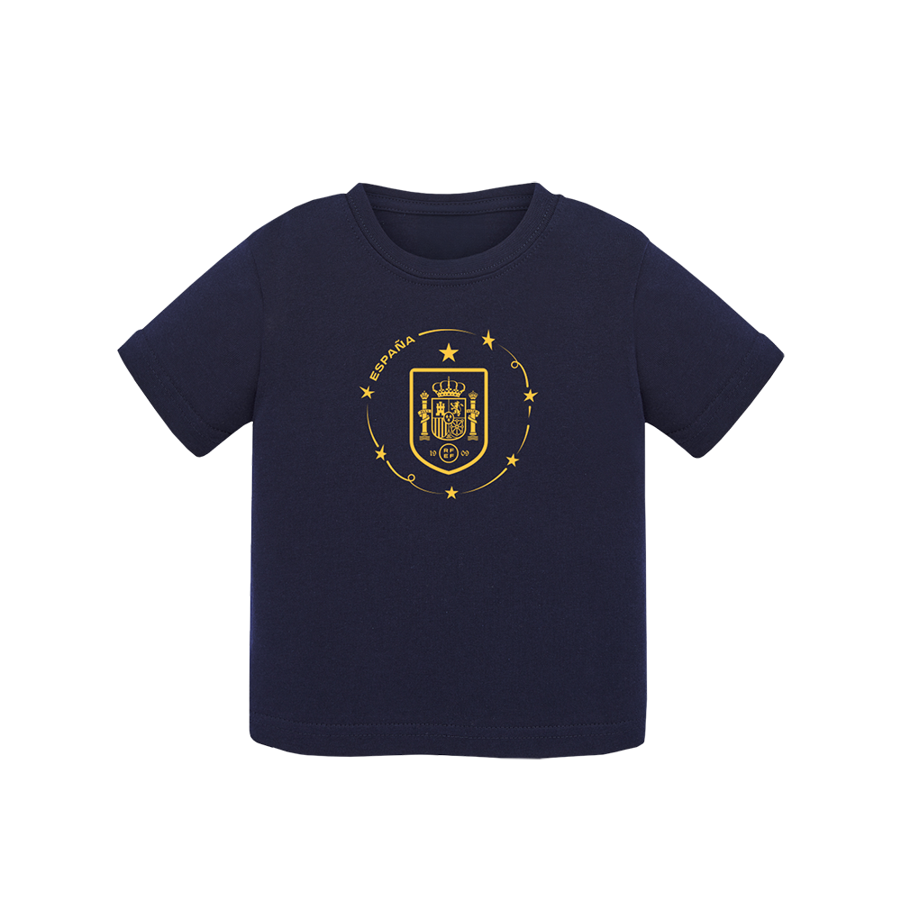 RFEF CAMISETA ESCUDO NAVY 2025