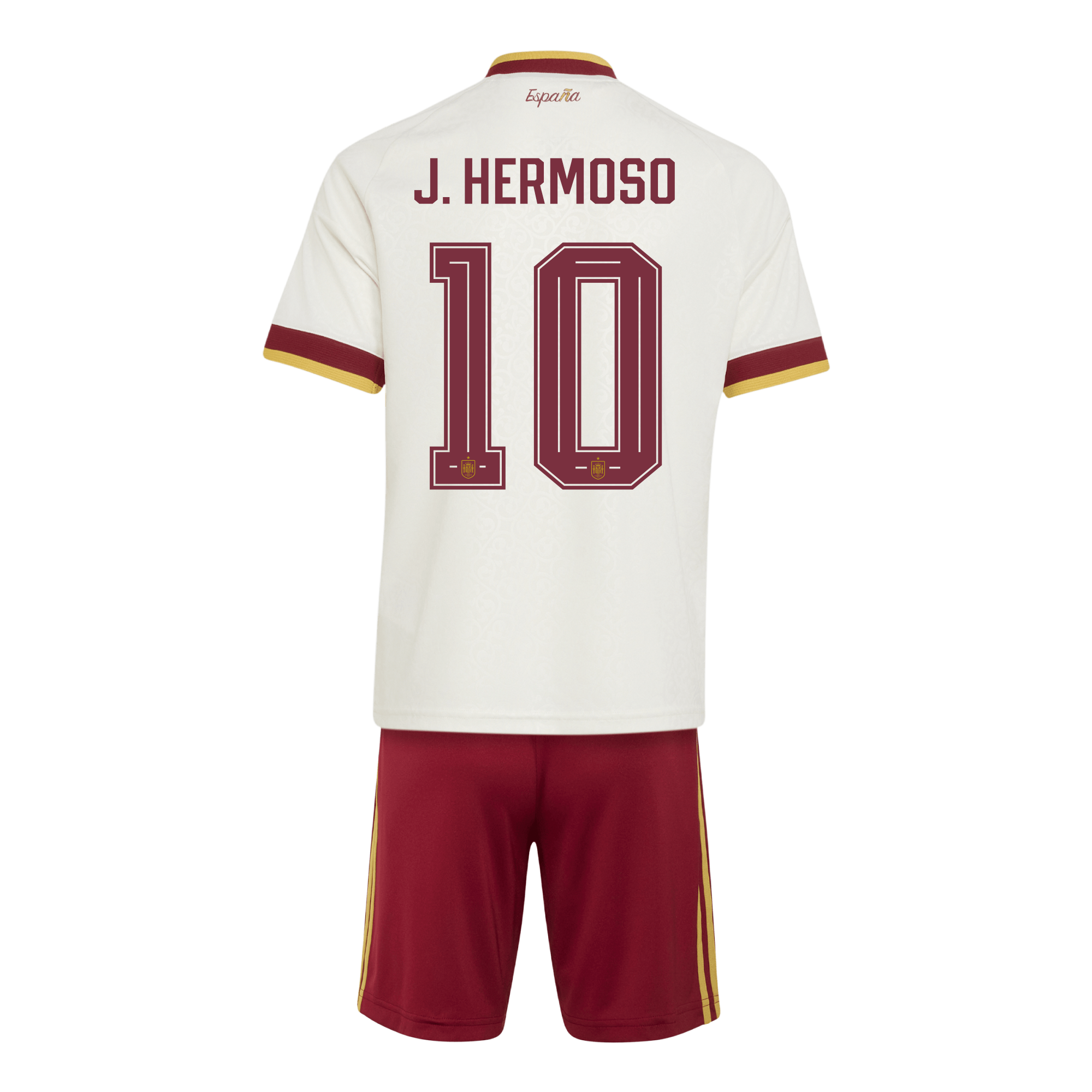 Conjunto Niños Segunda Equipación Mundial 2026 - J. Hermoso - 10
