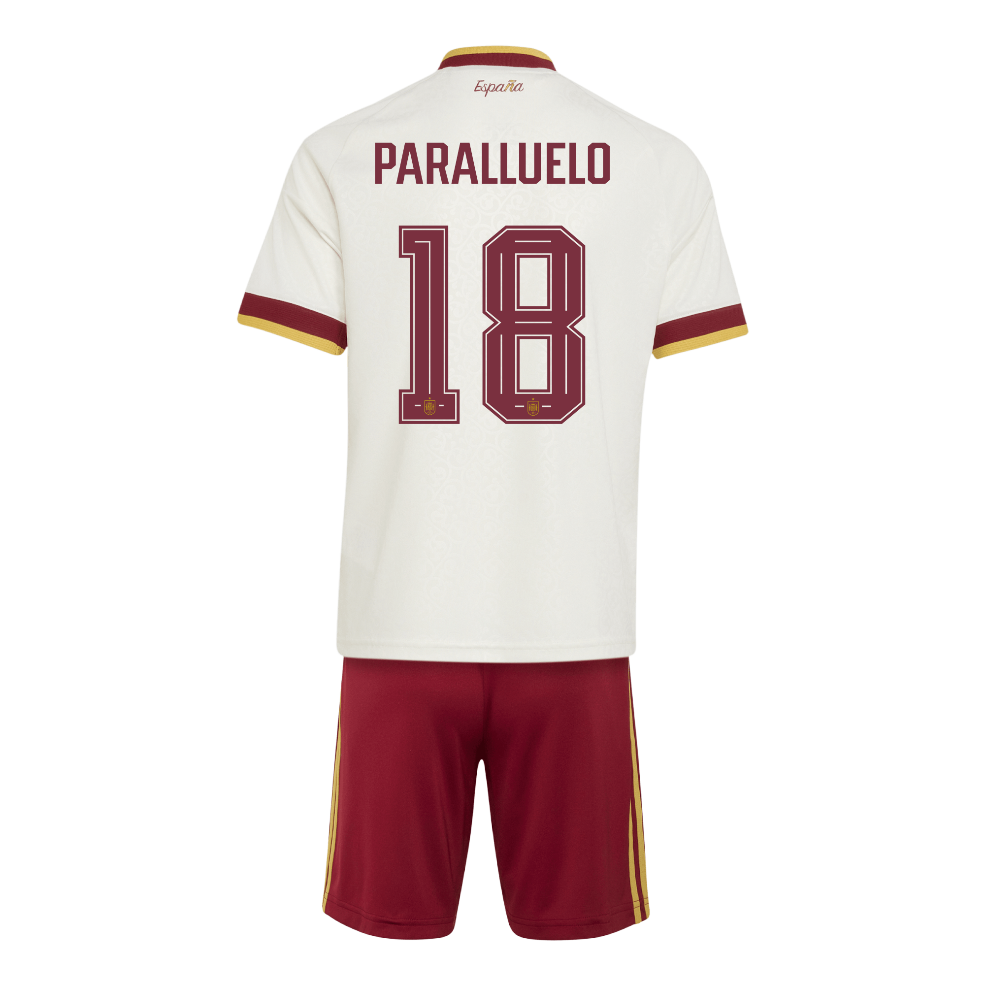 Conjunto Niños Segunda Equipación Mundial 2026 - Paralluelo - 18